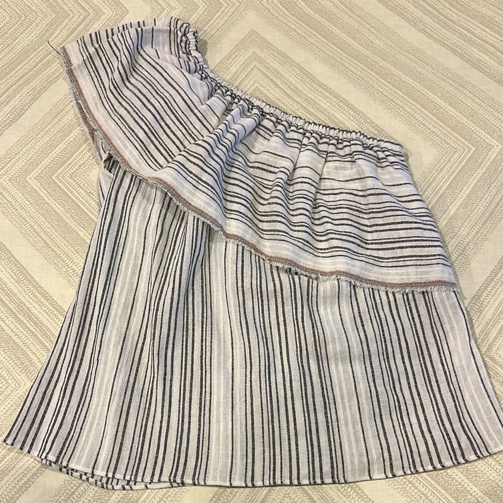Bailey/44 Women’s Striped Off-Shoulder Women's Shirt